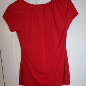 NEW small red blouse